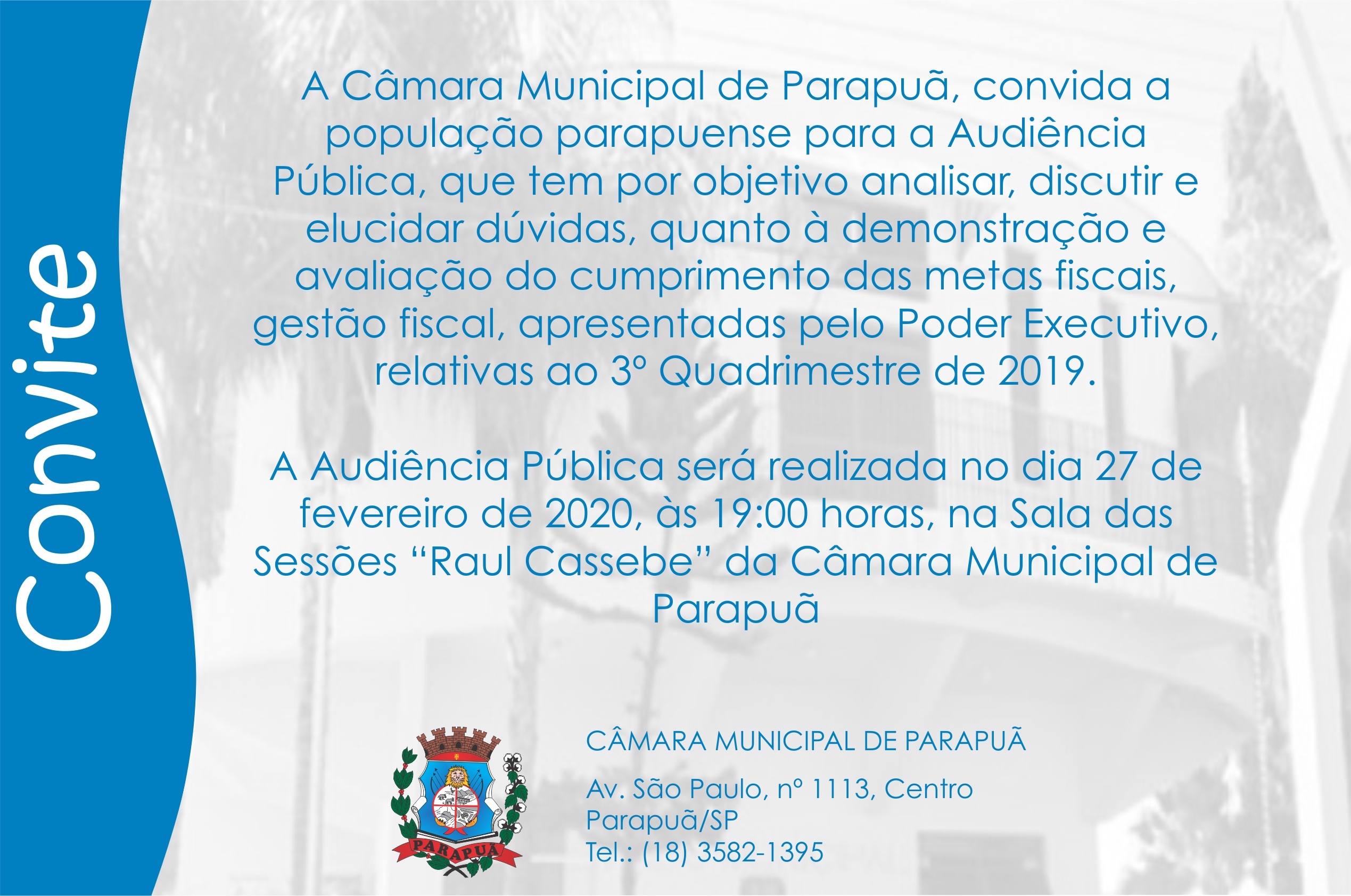 Audiência Pública - 27/02/2019