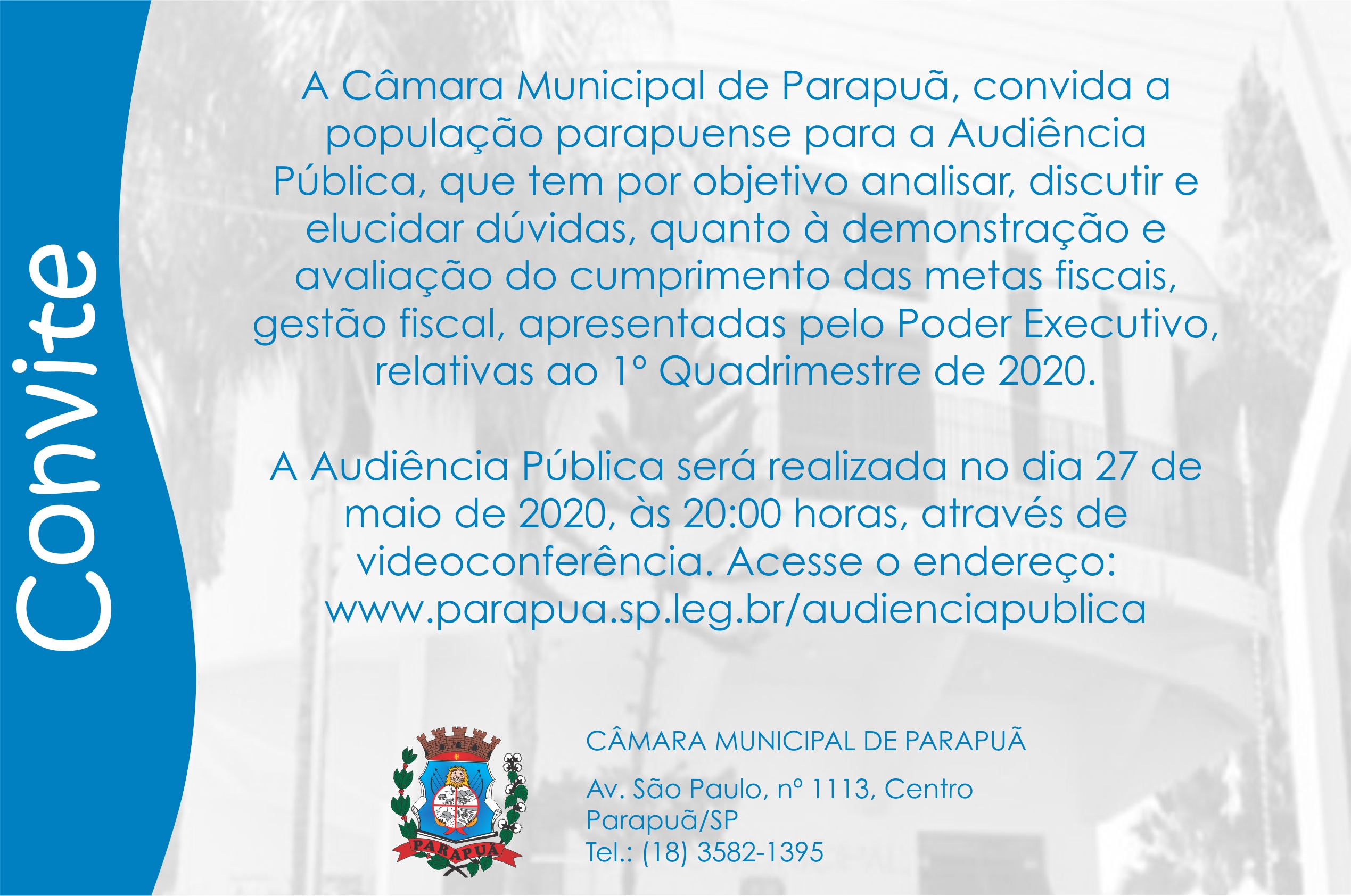 Audiência Pública - 27/05/2020