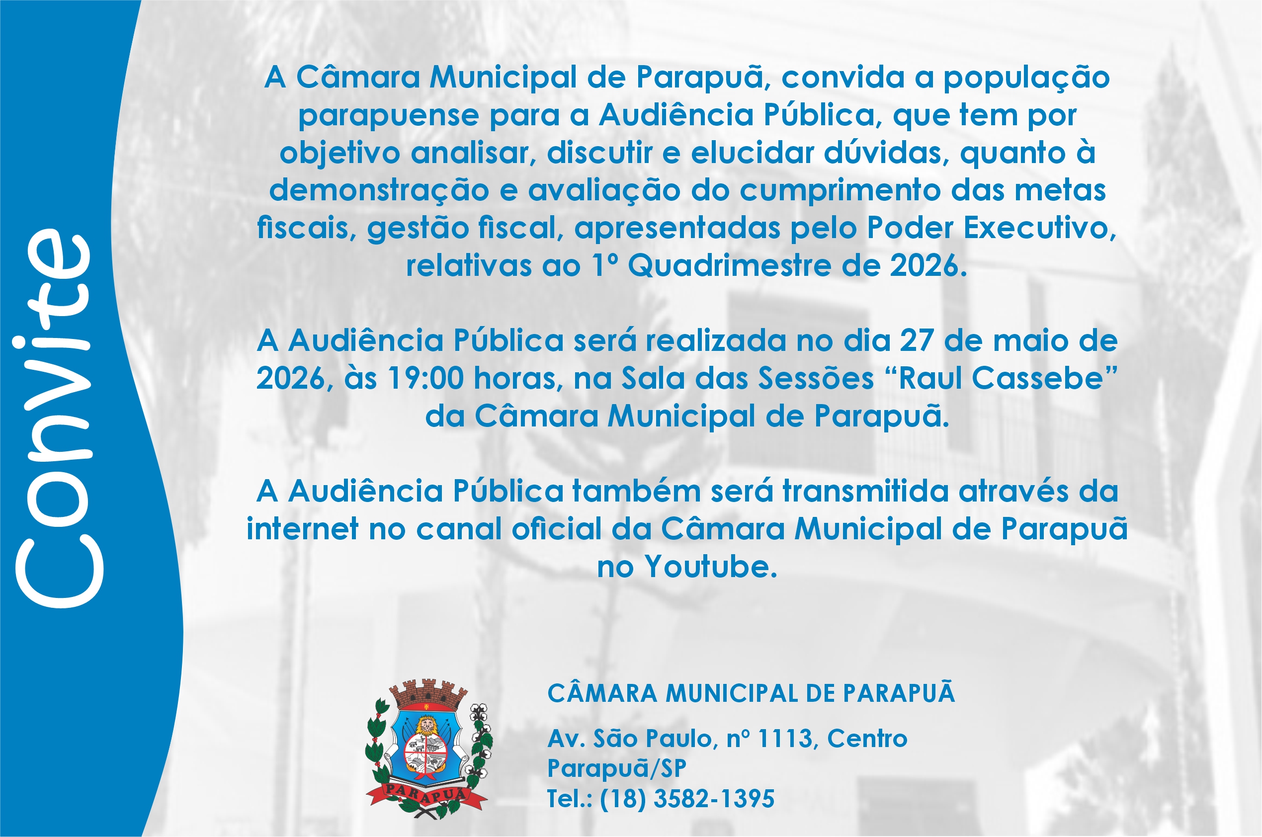 Audiência Pública - 27/05/2026