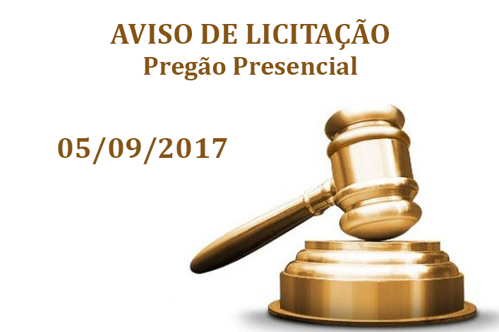 Aviso de Licitação