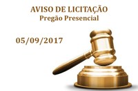 Aviso de Licitação