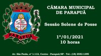 Sessão Solene de Posse da Câmara Municipal de Parapuã